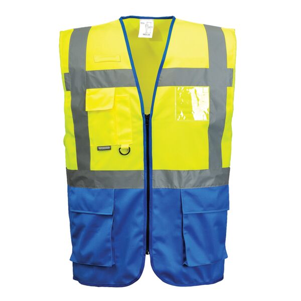 C476 Warsaw Hi-Vis Contrast Executive Vest  Thumbnail